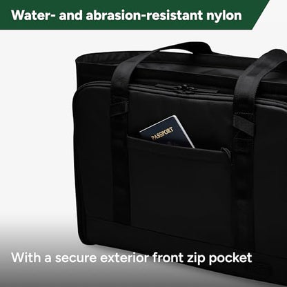 Halfday Convertible Garment Tote, 2-in-1 Travel & Garment Bag, Jet - color: Jet