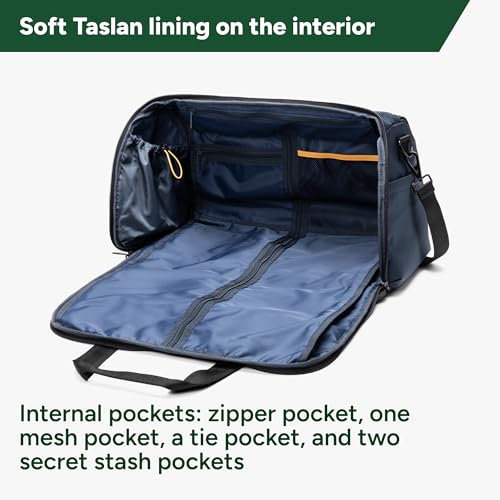 Halfday Convertible 2-in-1 Premium Garment Duffel 40L Weekender, Pacific - color: Pacific, style: Premium, 40l