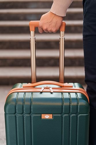 Dockers Hooper Hardside Expandable 8-Wheel Spinner Travel Checked Luggage, 28-Inch, Ponderosa Pine - color: Ponderosa Pine, size: 28-Inch Checked
