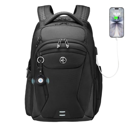 Swissdigital Design Backpack for Men with Apple Find My SD16959508F-01 - color: Black-finder