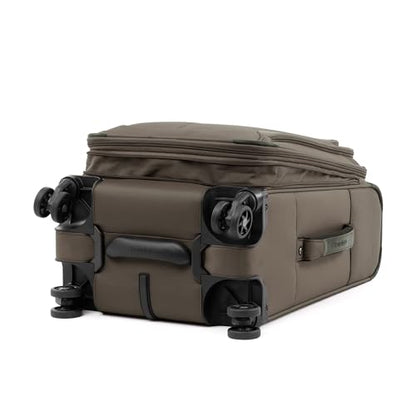 Travelpro Tourlite Softside 21" Expandable Luggage with 4 Spinner Wheels, Lightweight Suitcase, Carry-On, Espresso Brown - color: Espresso, size: Carry-On 21-Inch