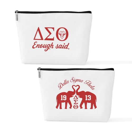 2 Pcs Elephant Makeup Bag, Travel Makeup Case Cosmetic Bags for Women - color: Multicolor 1546