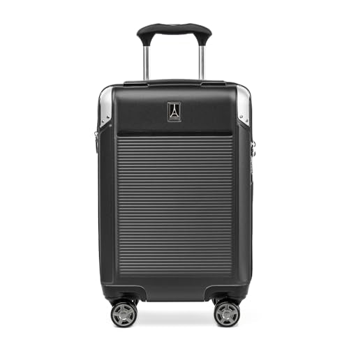 Travelpro Platinum Elite Hardside Carry-On Luggage, Black, 20-Inch - color: Shadow Black, size: Compact Carry-On 20-Inch