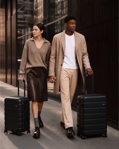 Coolife Luggage Set, 3 Piece Lightweight Durable Hardshell, Deep Purple - color: Deep Purple
