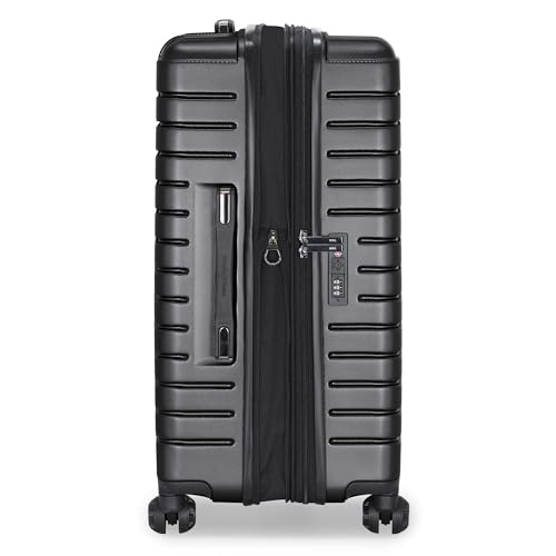 Traveler's Choice Archer Polycarbonate Hardside Spinner Luggage Set, Tie Down Straps, Grey, 3-Piece - color: Grey, size: 3-Piece Set