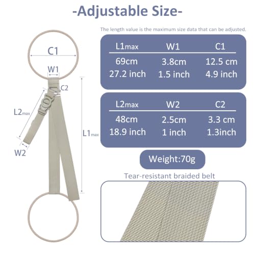 Luggage Straps for Suitcases,1 Khaki - color: khaki