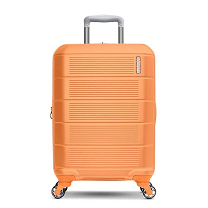 American Tourister Stratum 2.0 Hardside Expandable Luggage with Spinners, Papaya, 2PC SET (Carry-on/Medium) - color: Papaya, size: 2-Piece Set (Carry-on/Medium)