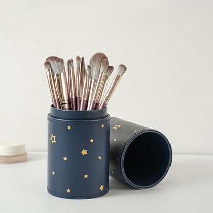 RSRSLEII Portable Makeup Brush Holder (06Deepblue Star) - color: 06Deepblue Star