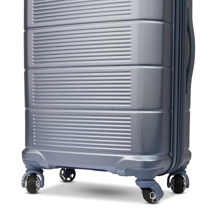 American Tourister Stratum 2.0 Expandable Hardside Luggage with Spinner Wheels, 28" SPINNER, Slate Blue - color: Slate Blue, size: 28-Inch Checked-Large