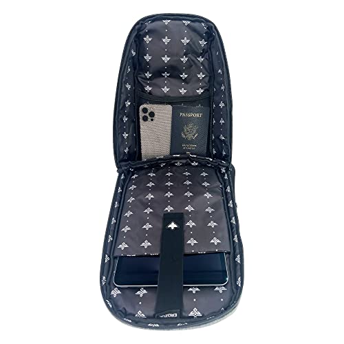 Equinox Sling Backpack Anti Theft Combination Lock Chest Shoulder Bag Waterproof Crossbody Casual Daypack (Black) - color: Black