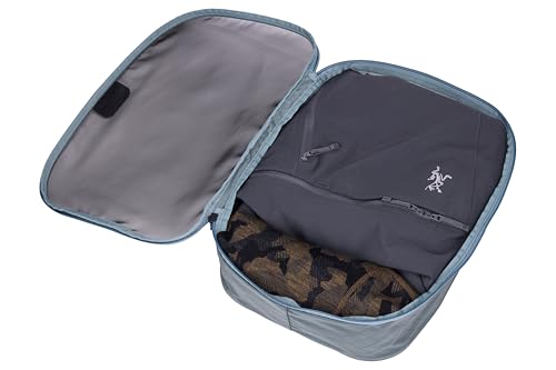 Thule Packing Cube, Size Medium, Transparent Fabric, Organize Shirts, Pants, Sweaters, Easy to Pack - color: POND GRAY, size: Medium, style: Single