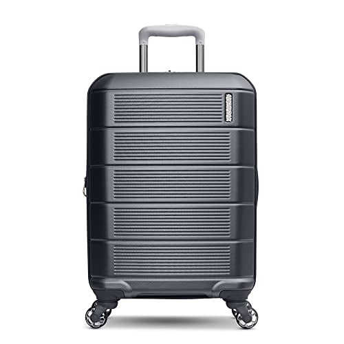 American Tourister Stratum 2.0 Expandable Hardside Luggage with Spinner Wheels, 2-Piece Set 20/28, Charcoal - color: Charcoal, size: 2-Piece Set (Carry-on/Large)