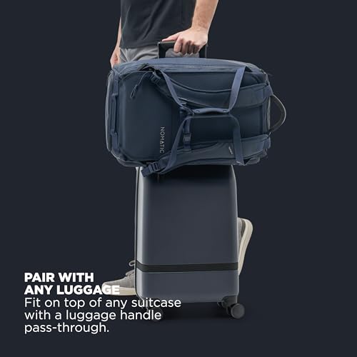 NOMATIC 40L Travel Bag - Duffel Bag For Men and Women - Navy - color: Navy