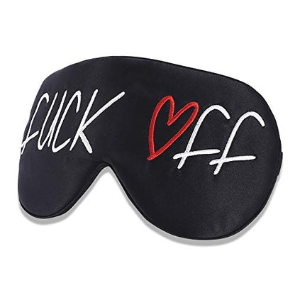 Alaska Bear Mulberry Silk Sleep Mask, Cool and Smooth(Funny) - color: Off
