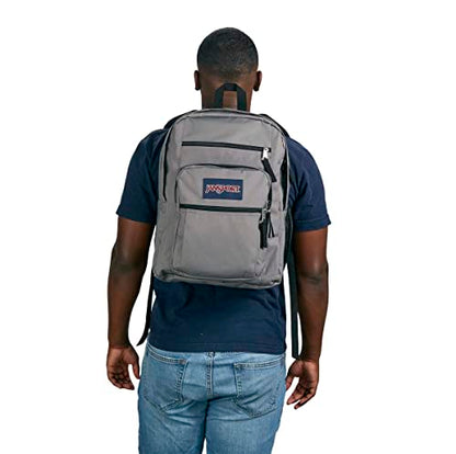 JanSport Laptop Backpack - Computer Bag with 2 Compartments, Ergonomic Shoulder Straps, 15” Laptop Sleeve, Haul Handle - Graphite Grey - color: Graphite Grey
