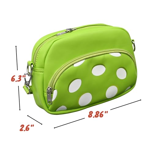 Crossbody Purse Bag for Women – 2 Main Pockets, Adjustable Strap, Athletes & Sports Fans Handbag Purse - style: Pickleball