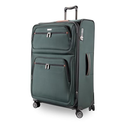 Ricardo Beverly Hills Montecito 3.0 Softside Luggage Collection Expandable Suitcases with Wheels and TSA Lock, 29" Large Check-In (Hunter Green, 29-inch Large Check-in) - color: Hunter Green, size: 29-inch Large Check-in