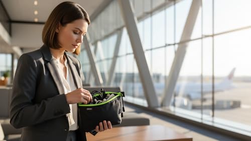 GOX Travel Small Toiletry Bag - color: Black