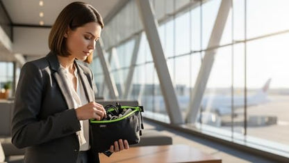 GOX Travel Small Toiletry Bag - color: Black