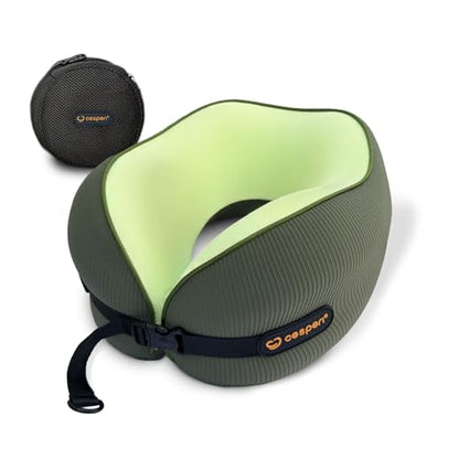 Ergonomic Travel Neck Pillow for Airplanes & Cars, Medium - size: Medium (Neck Size: 12.8"-14.3")