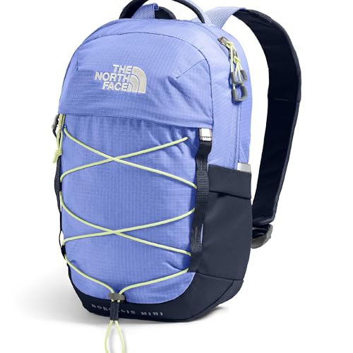 The North Face Borealis Mini Backpack, Peri Glow/Smt Navy/Lemon Mist, OSFA - color: Periwinkle Glow/Summit Navy/Lemon Mist