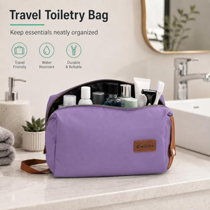 CONCEPTEN Expandable Luggage Sets 5 Piece Suitcases with Spinner Wheels - color: Purple, size: 3 Piece
