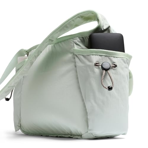 Cinch Sling (Everyday Shoulder Bag with Internal and External Organization, and Light Comfortable Padding) - color: Seafoam