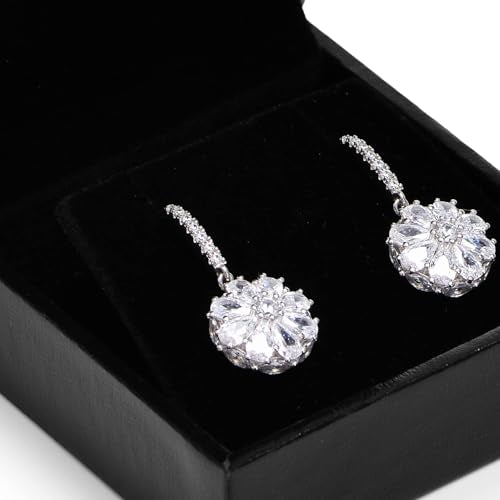 Oirlv Black Earring Box,Earring Gift Box for Engagement/Proposal/Christmas - color: Earrings box