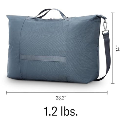 Samsonite UpLIFT 23" Lightweight Foldable Weekender Duffle Bag - Polyester Soft Duffle for Ultra Lightweight Travel - Elemental Blue - color: Elemental Blue