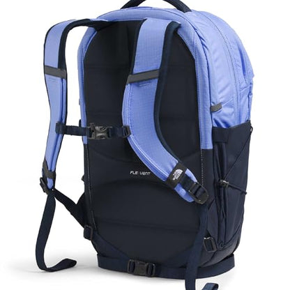 The North Face Women's Borealis Backpack, Peri Glow/Smt Navy/Lemon Mist, OS - color: Periwinkle Glow/Summit Navy/Lemon Mist