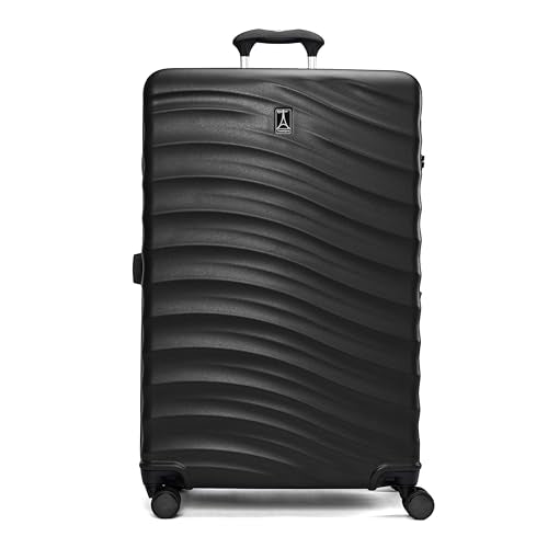 Travelpro Maxlite Air V2 Hardside Expandable Checked, Black, 28-Inch - color: Black, size: Checked Large 28-Inch