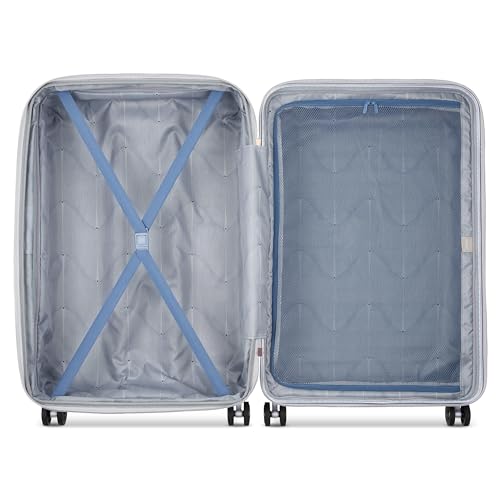 DELSEY PARIS Cruise 3.0, 28 Inch Checked-Large Luggage, Platinum - color: Platinum, size: Checked-Large 28 Inch