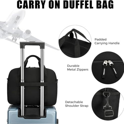 Uarition 14 inch Small Gym Bag, Mini Duffle Bag for Travel Sports- Grey - color: Grey