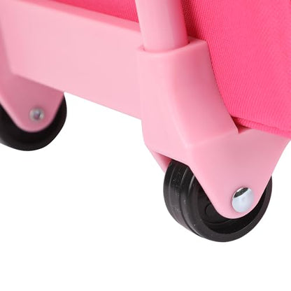 Bioworld Hello Kitty Bows 14" Youth Pink Soft Sided Luggage - color: Hello Kitty Bows Pink
