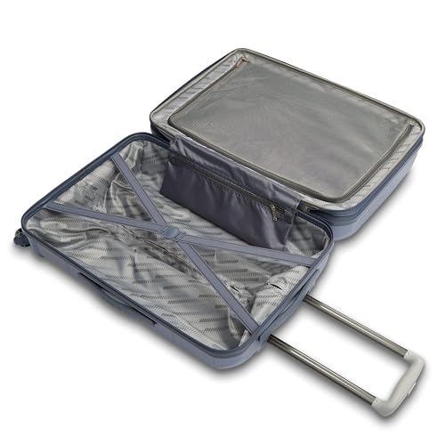 American Tourister Stratum 2.0 Expandable Hardside Luggage with Spinner Wheels, 28" SPINNER, Slate Blue - color: Slate Blue, size: 28-Inch Checked-Large