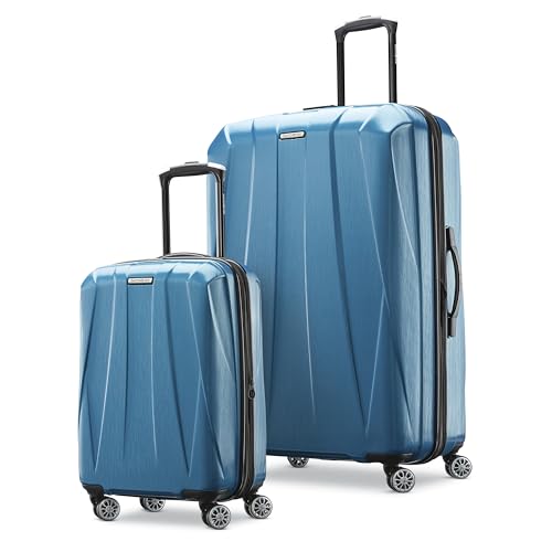 Samsonite Centric 2 Hardside Expandable Luggage with Spinner Wheels, 2-Piece Set (20/28),Caribbean Blue - color: Caribbean Blue, size: 2-Piece Set (Carry-on/Large)