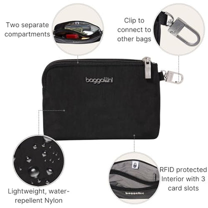 Baggallini On the Go Daily RFID Pouch - color: Black
