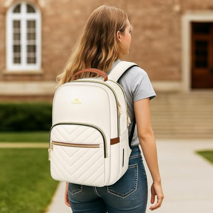 MATEIN Lightweight School Backpack for Women, 15.6 Inch Laptop Backpack