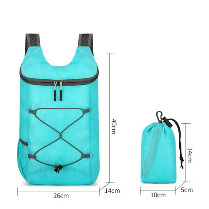 Foldable Lightweight Hiking Backpack, Packable Travel Daypack (Sky Blue) - color: Sky Blue