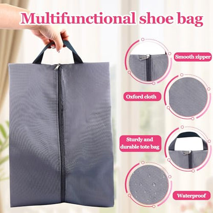 6 Pcs Travel Shoe Bags Portable Waterproof