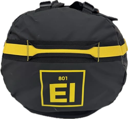 Element Equipment Trailhead Duffel Bag Shoulder Straps Waterproof Black/Yellow Large - color: Black/Yellow, size: Large 85 Liters