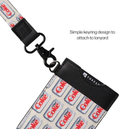 Thread Wallets Ultra Slim Minimalist Leather Card Holder Wallet (Diet Coke Cans) - color: Diet Coke Cans
