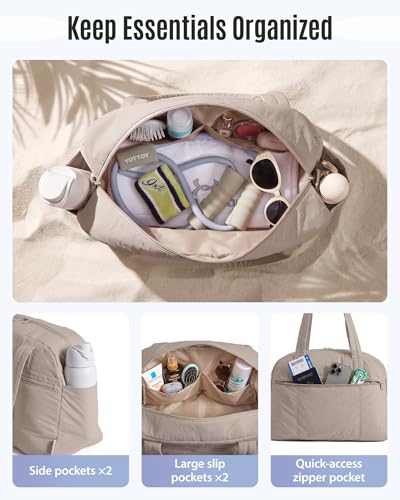 LIGHT FLIGHT Personal Item Travel Bag, Gym Bag for Women, Weekender Duffel - color: Navy Blue