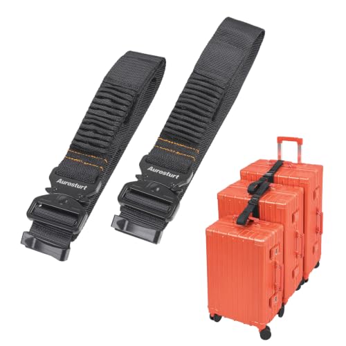 Luggage Connector Straps 2 Pack, Luggage Strap for Suitcases - size: Large