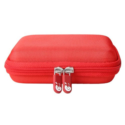 Hermitshell Hard Travel Case for INIU Portable Charger Smaller & Lighter 45W Fast Charging 10000mAh PD Power Bank Battery Pack (Only Case) (Red) - color: Red