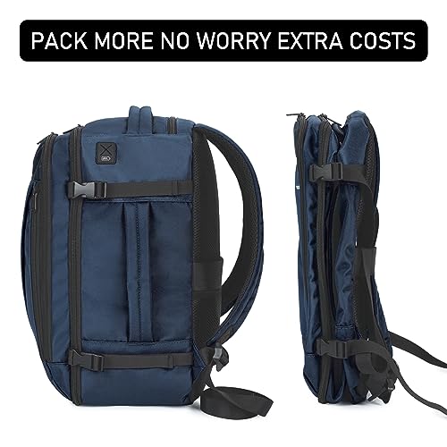 ECOHUB Travel Backpack 18x14x8 Frontier Airlines Personal Item Bag Blue - color: Blue, size: 18 inch
