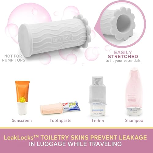 Rinseroo LeakLocks® Toiletry Skins™ Elastic Sleeve