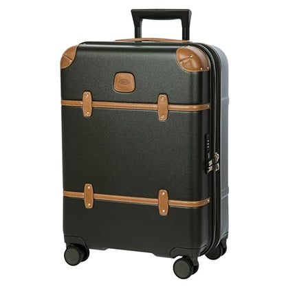 Bellagio 21" Expandable Cabin Trolley, Airline Approved, Spinner - Olive - color: Olive, size: 21" Carry On Expandable