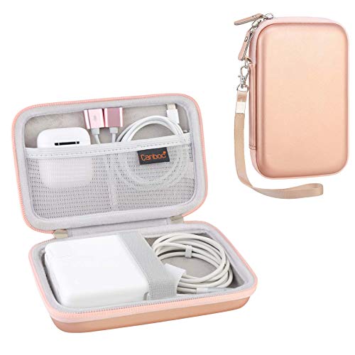 Canboc Case for MacBook Air Pro Charger MagSafe/MagSafe 2 Power Adapter - color: A-Rose Gold