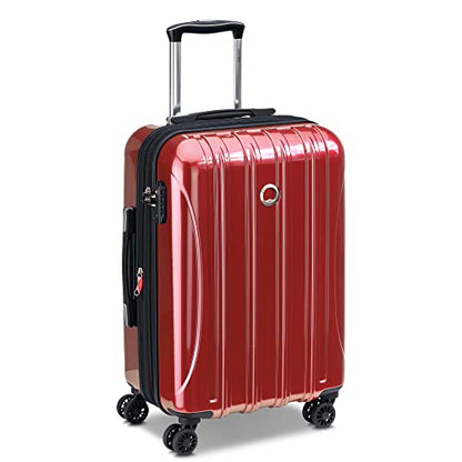 DELSEY PARIS Helium Aero Hardside Expandable Luggage with Spinner Wheels, Brick Red, Carry-On Plus 21 Inch - color: Brick Red, size: Carry-On Plus 21 Inch